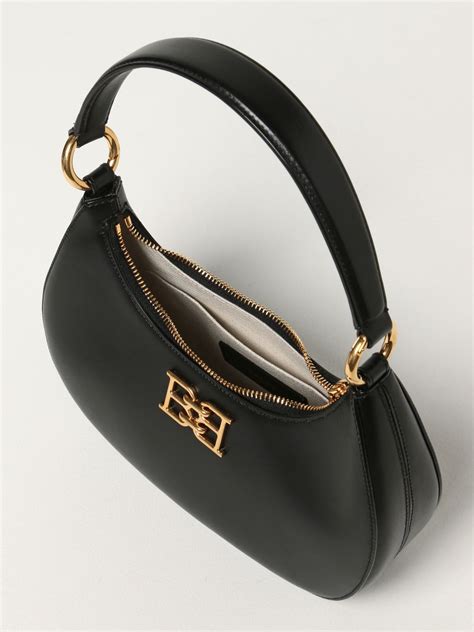 borsa pelle prada goffrata chiusura|Borsa a spalla Buckle Medium in pelle in Nero .